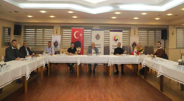 Düzce TSOda yönetim görev dağılımını yaptı