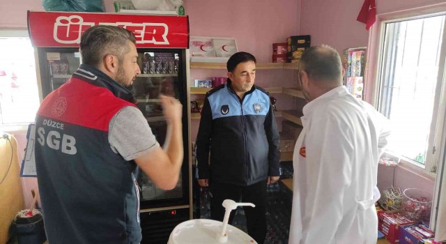 Düzcede okul kantinleri denetlendi
