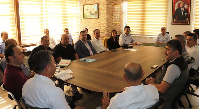 Düziçi'nde Kaymakam Başkanlığında Koordinasyon kurulu toplandı