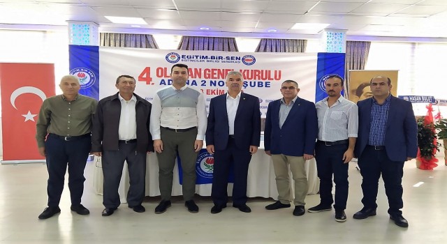 Eğitim-Bir-Sen 2 Nolu Şubede Benli yeniden başkan