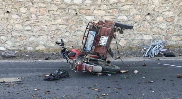 Elazığda motosiklet kazasında yaralanan sürücü, yaşam savaşını kaybetti