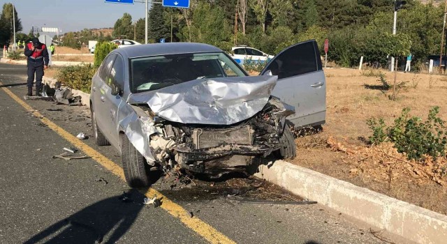 Elazığda trafik kazası: 1 ölü 4 yaralı