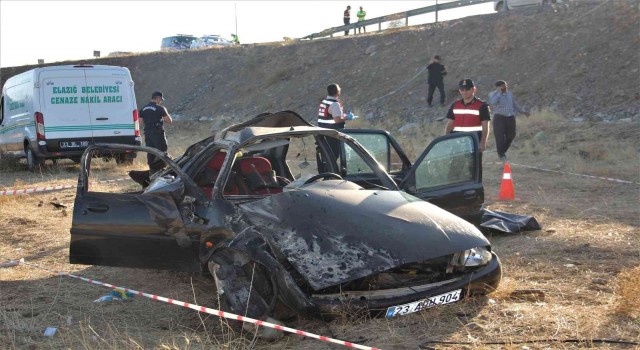 Elazığdaki trafik kazasında ölü sayısı 2ye çıktı