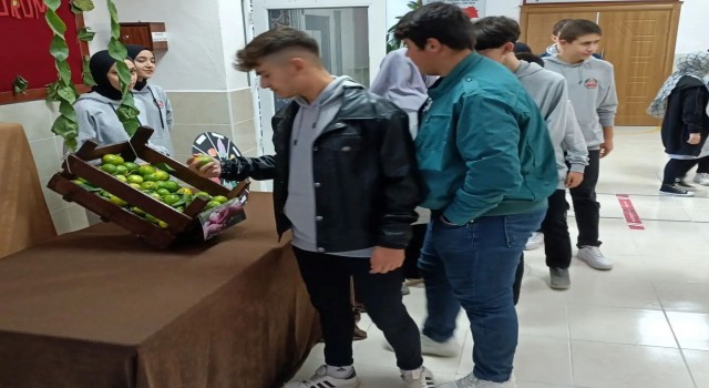 Emet Anadolu İmam Hatip Lisesinde, “Askıda Meyve projesi