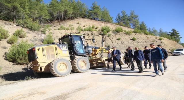 Emet Dereli Termal Turizm Merkezi yoluna sıcak asfalt atılacak