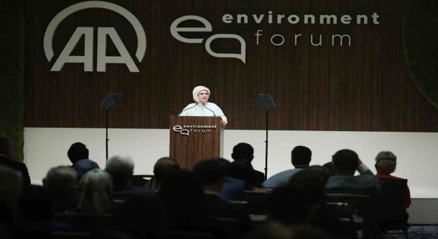 Emine Erdoğan: “İklim değişikliğinin elbirliğiyle çözeceğimiz bir sorun olduğunu düşünüyorum”