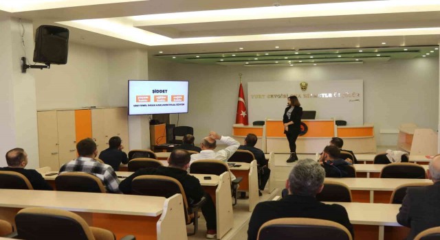 Erkek çalışanlara “Kadına Yönelik Şiddetle Mücadele” eğitimi
