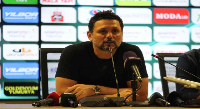 Erol Bulut: Hedefimiz 3 puan almaktı ama 1 puan alabildik