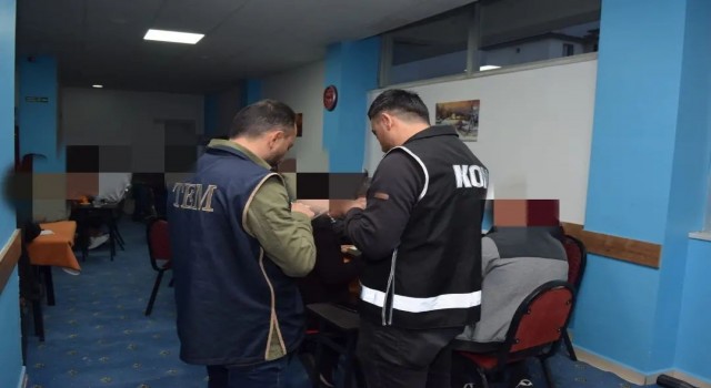 Erzincanda “Huzurlu Sokaklar ve Terör Suçları Uygulaması”