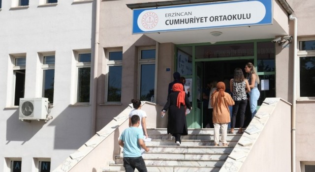Erzincanda KPSS heyecanı