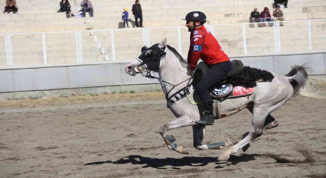 Erzurumda Cirit 1. Lig müsabakaları devam ediyor