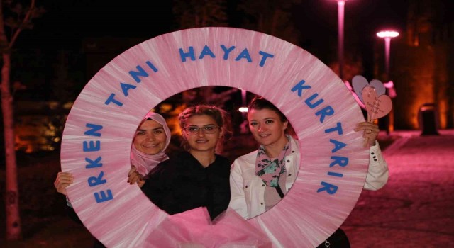 Erzurumda meme kanserine dikkat çektiler