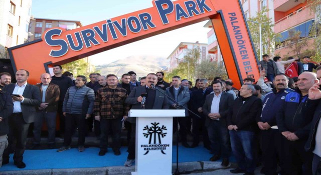 Erzurumun ilk macera parkı Palandökende açıldı