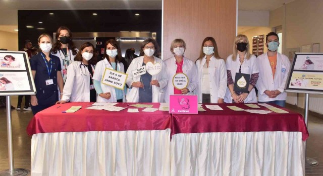 ESOGÜ Hastanesinde anne sütünün önemi anlatıldı