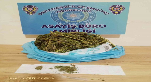 Evinde uyuşturucu bulunan kadın gözaltına alındı