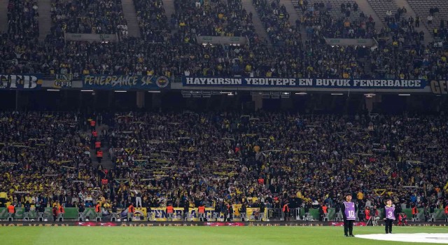 Fenerbahçeli 25 bin taraftar Olimpiyat Stadında