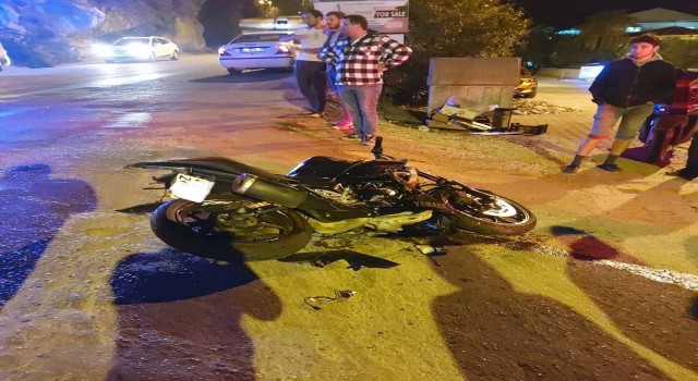 Fethiyede motosiklet kazası: 1 ölü