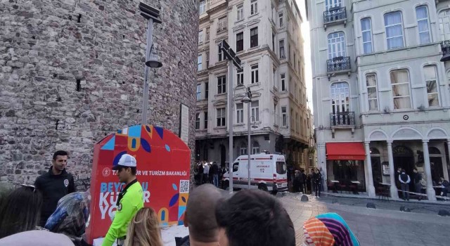 Galata Kulesinde korkunç olay: Genç adam düşerek öldü