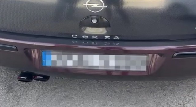 Gaziantepte 15 araç trafikten men edildi