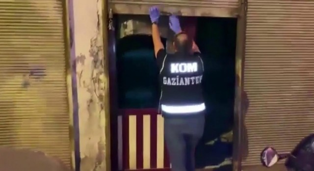 Gaziantepte iş yerlerine kaçak sigara baskını: 10 gözaltı