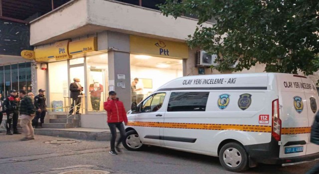 Gaziantepte PTT şubesinde silahlı soygun