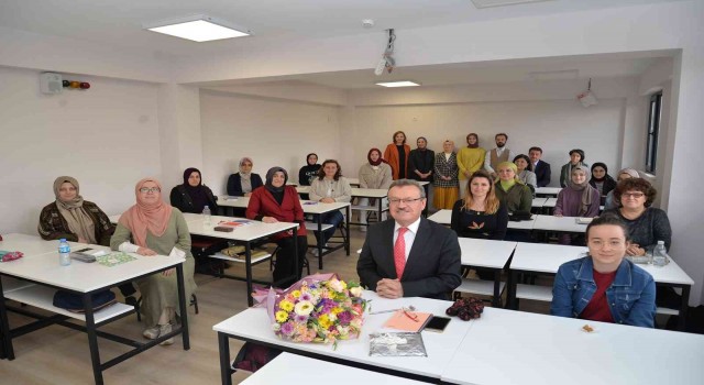 Geleneksel Türk Sanatları Bölümünde ilk ders zili çaldı