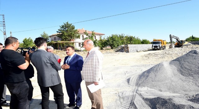 Gelinciktepe yol çalışması Kasımda tamamlanacak