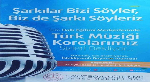 Germencik Halk Eğitim Merkezi Türk Müziği Korosu kuruluyor