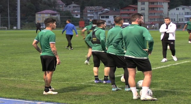 Giresunsporda, Beşiktaş maçı hazırlıkları tamamlandı