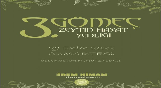 Gömeç Zeytin Hasat Şenliğine sayılı günler kaldı
