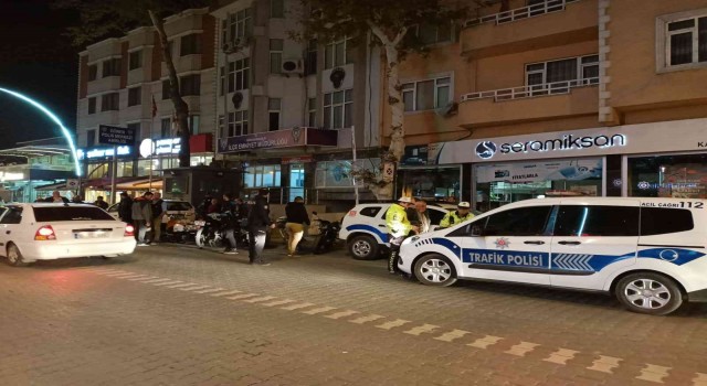 Gönende motosiklet sürücülerine denetim