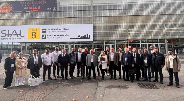 GTO üyeleri Fransada gıda fuarına katıldı