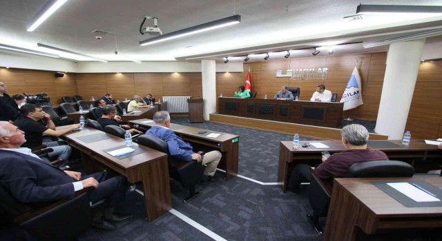 Hacılar Belediyesinde Ekim ayı meclis toplantısı yapıldı