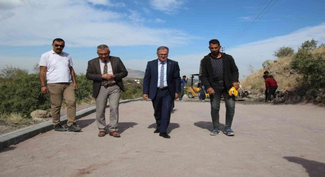 Hacılarda caddeler modern yüzüne kavuşuyor