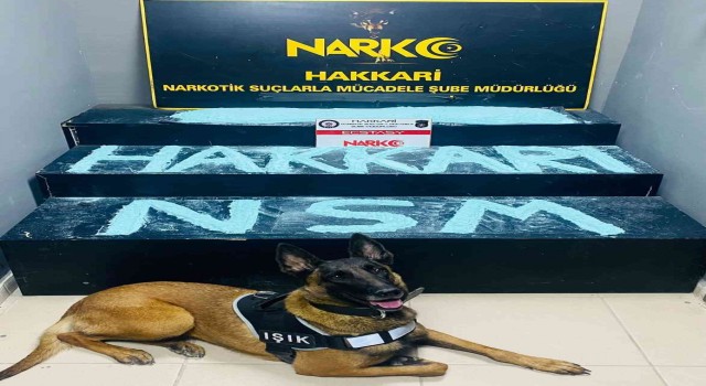 Hakkaride 5 kilo ecstasy maddesi ele geçirildi