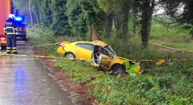 Samsun’da Hastane yolunda kaza: 1 ölü, 1 yaralı