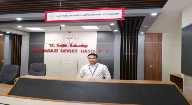 Hastanede şehit aileleri gazi ve harp malullerine destek birimi