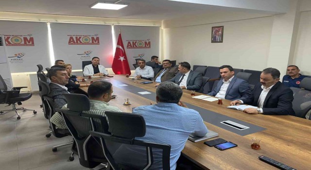 Hatay AKOMda kış tedbiri hazırlıkları başladı