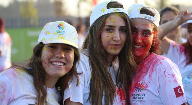 Hatay’da ”Color Fest” Etkinliği Düzenlendi