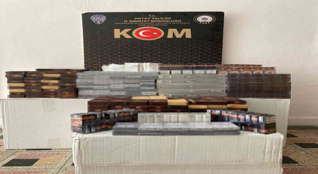 Hatayda kaçakçılık operasyonu