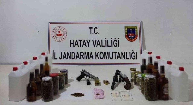 Hatayda kaçakçılık ve uyuşturucu operasyonu; 1 gözaltı
