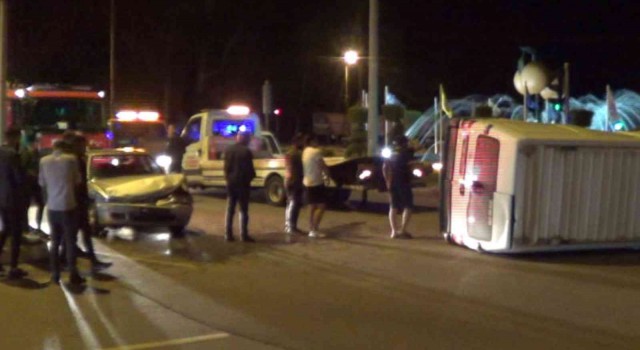 Hatayda trafik kazası: 2 yaralı