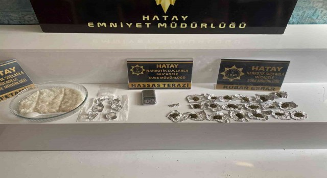 Hatayda uyuşturucu operasyonu