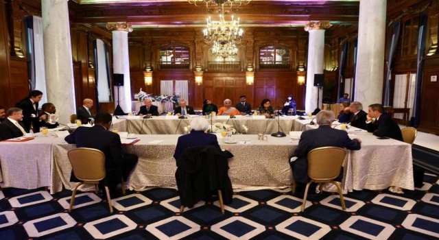 Hazine ve Maliye Bakanı Nebati, G20 ülkelerinden mevkidaşlarıyla bir araya geldi