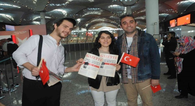 İGA İstanbul Havalimanından Cumhuriyet Bayramı kutlaması