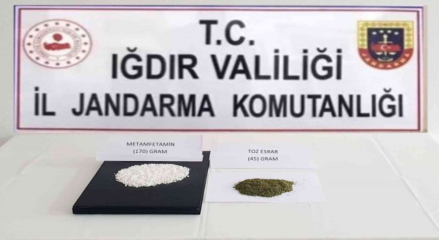 Iğdırda uyuşturucu operasyonu: 2 tutuklama