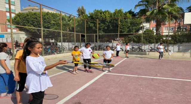 İlkokullarda Spor Dalı Eğitim Projesi Kumlucada 550 öğrenci ile başladı