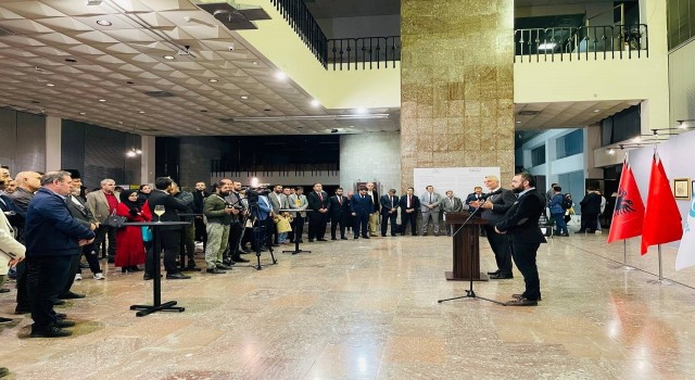 “İman Ayetleri Hat Sergisi” yurt dışına açıldı