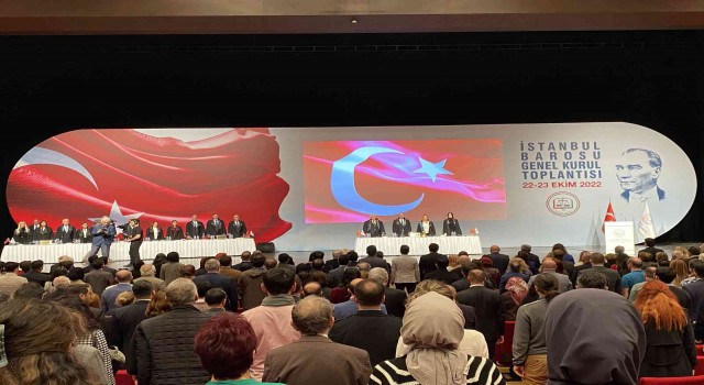 İstanbul Barosunun Genel Kurulu başladı