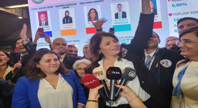 İstanbul Barosunun yeni başkanı Filiz Saraç oldu